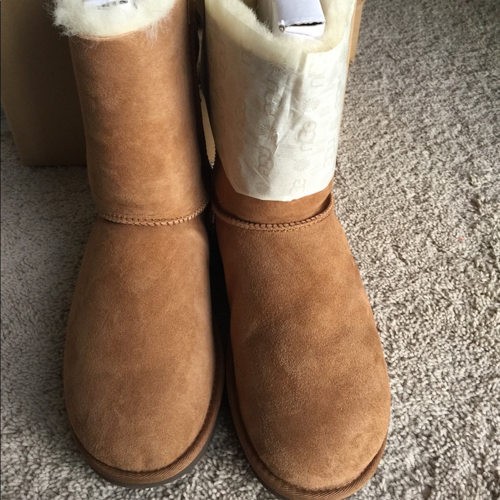 Ugg short brigette bow boots - Picture 5 of 8